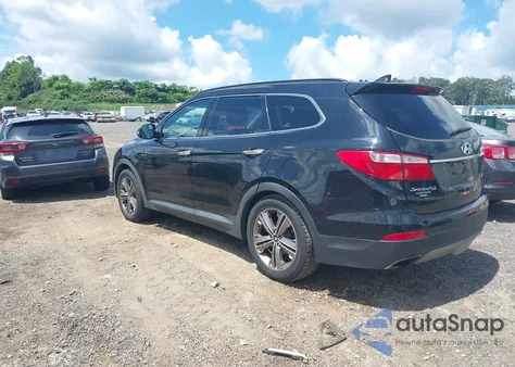 2013 Hyundai Santa Fe Limited from USA, damaged, VIN KM8SR4HF7DU001414